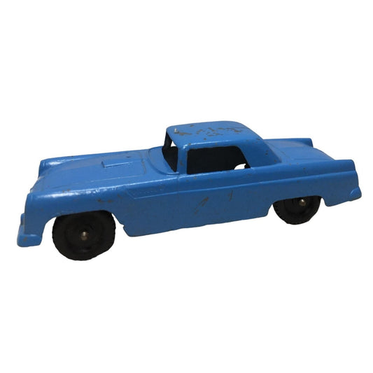 Tootsie Toy Light Blue Ford Thunderbird Car - Metal Construction - 1950s