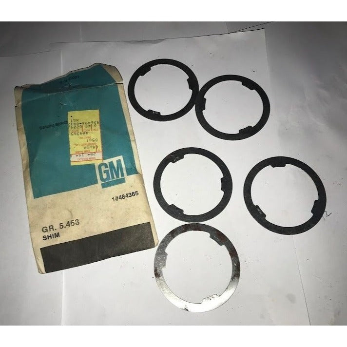 Genuine GM Part - No 484365 GR 5.453 - SHIM - new - vintage discontinued General Motors Replacement Auto Part - NOS