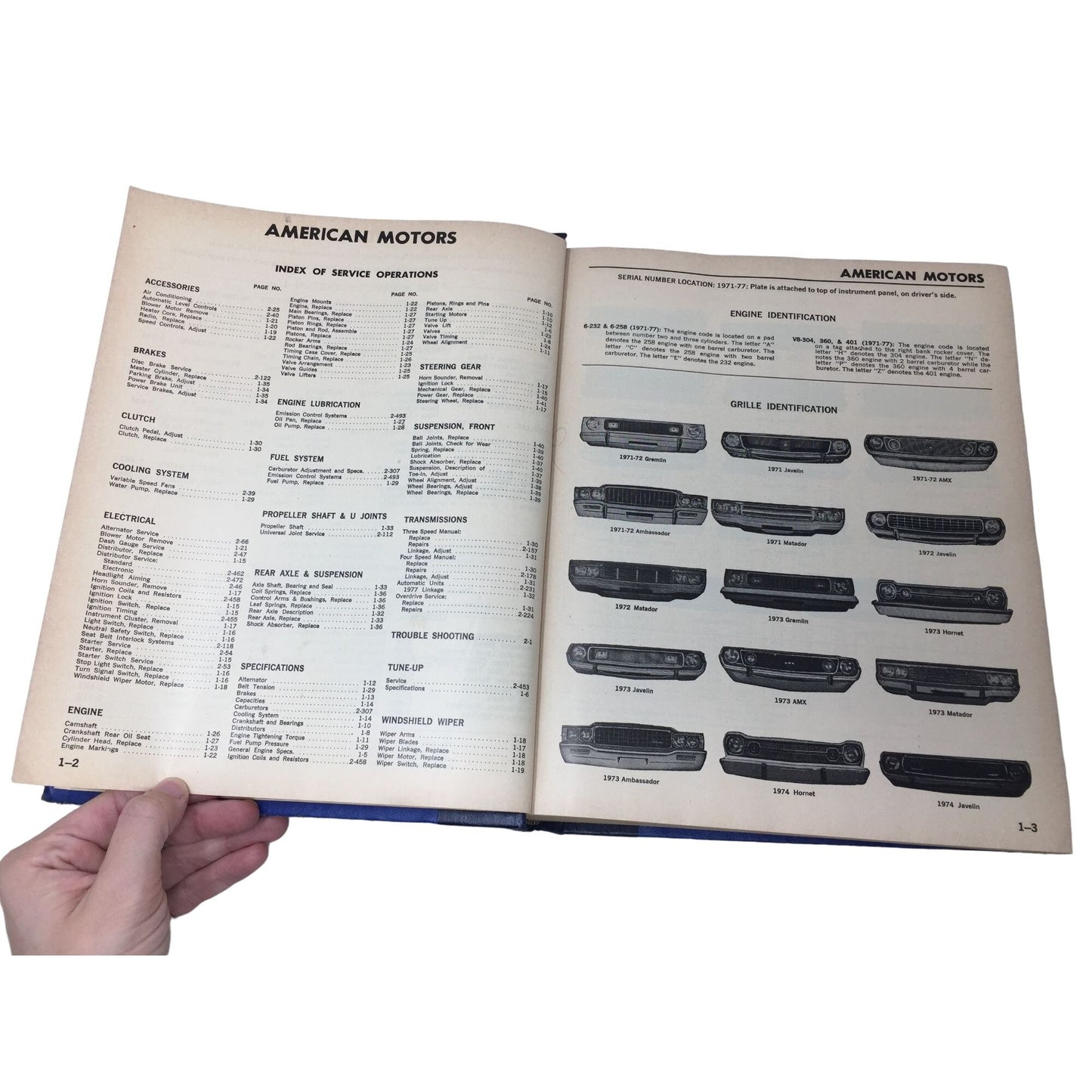 MOTOR Auto Repair Manual 1977 40th Edition 1970-1977 Models