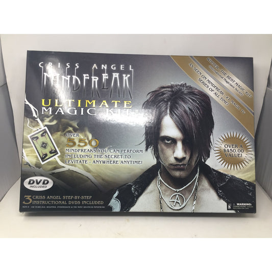 Criss Angel Mindfreak Ultimate Magic Kit with Instructional DVDs