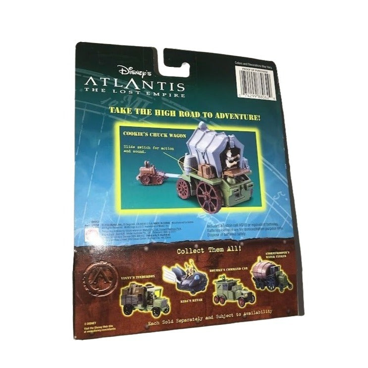 Disney's Atlantis Cookies Chuck Wagon - new and unopened in package - Vintage Disney Collectible