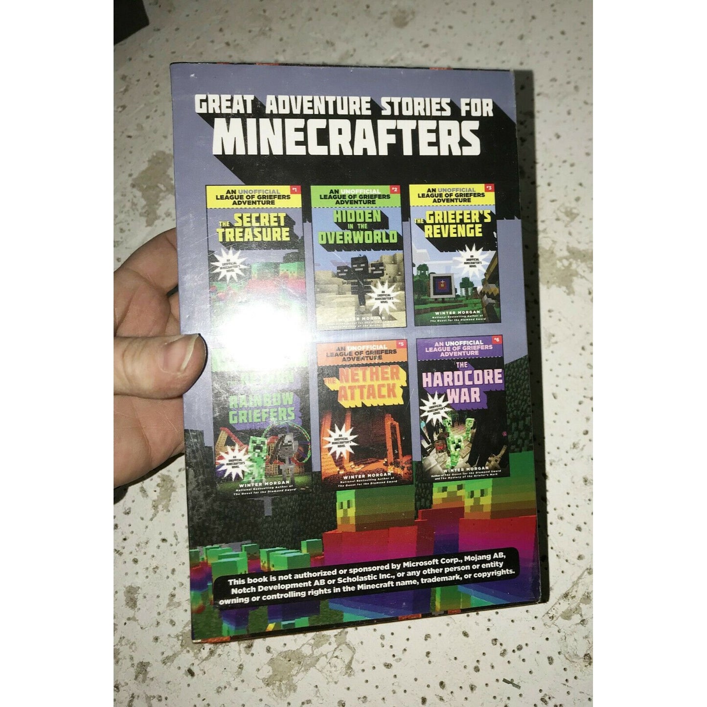 6 THRILLING Stories For MINECRAFTERS Winter Morgan Adventure