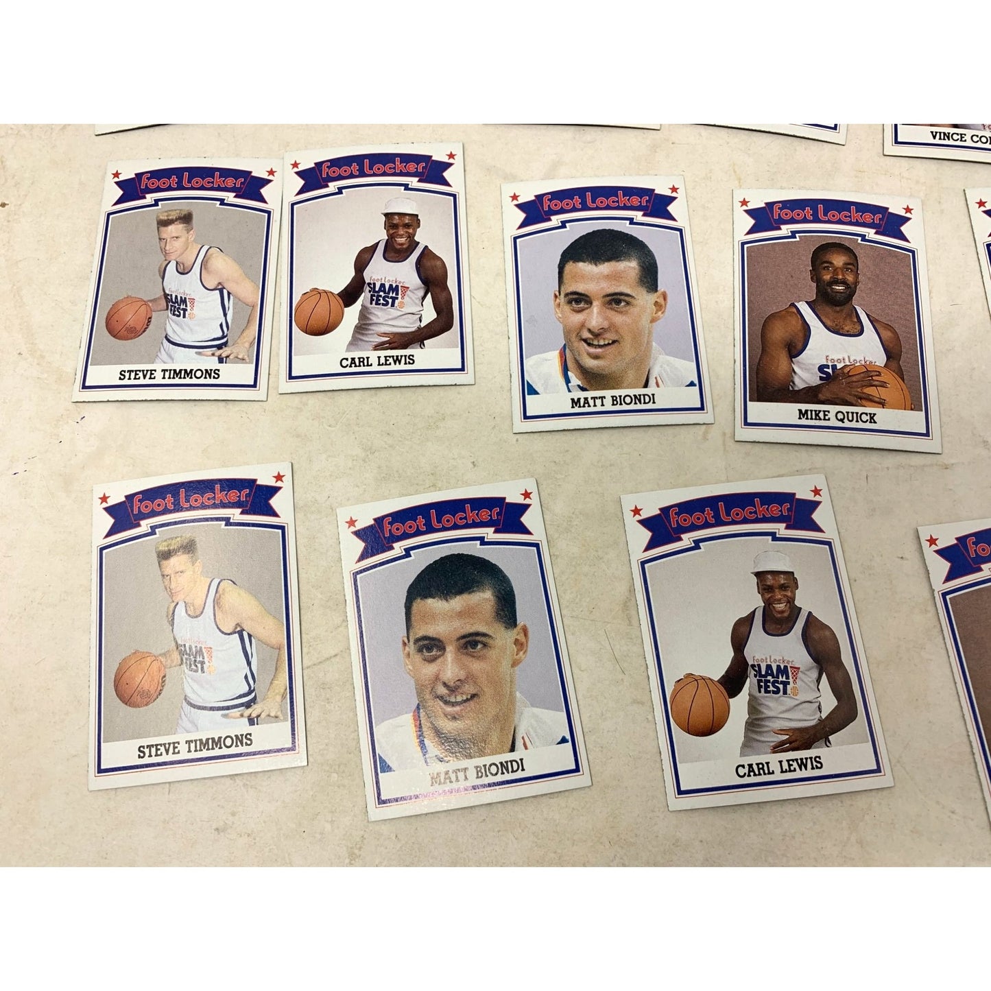 Foot Locker SLAM FEST Basketball Cards Set (Duplicates)