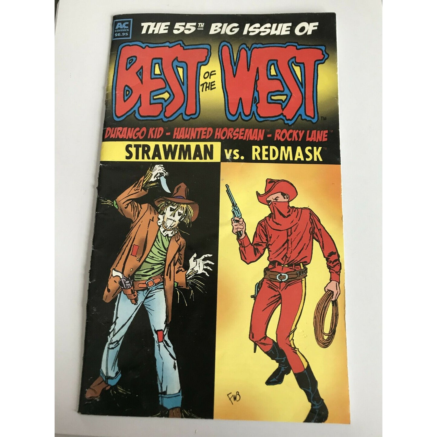 Best Of The West #55 STRAWMAN vs REDMASK - Comic Book