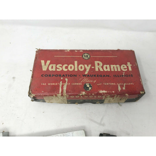 Vintage VASCOLOY-RAMET Metal Working Tools 2 DIFFERENT Lathe Tools TATR 56 B 7