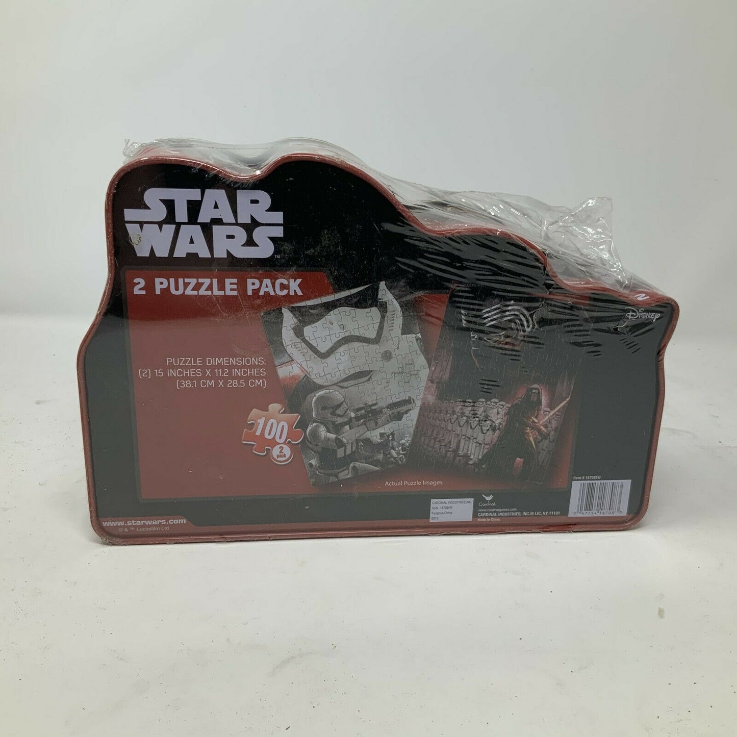 STAR WARS Puzzles in Tin - Storm Troopers - 2 Puzzles (100 pc) NIB