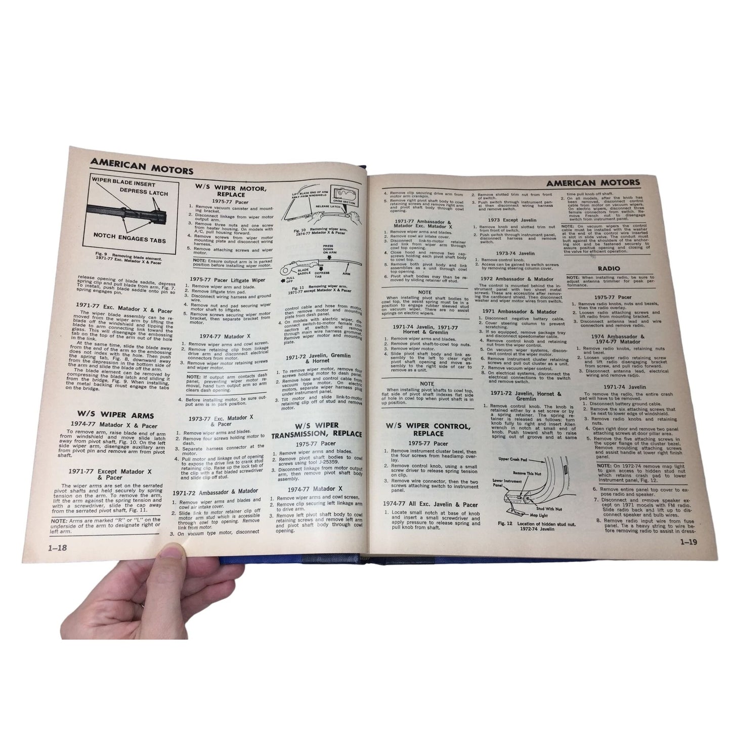 MOTOR Auto Repair Manual 1977 40th Edition 1970-1977 Models