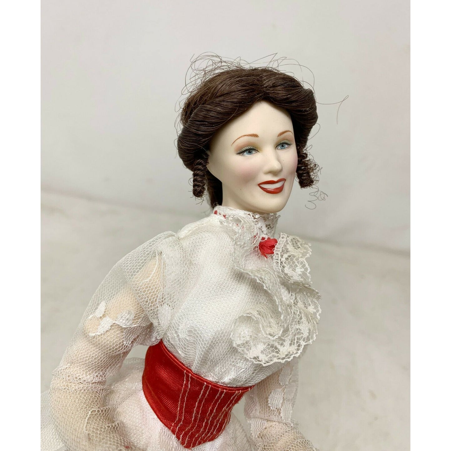 Disney MARY POPPINS Porcelain Doll Vintage Franklin Heirloom Col.