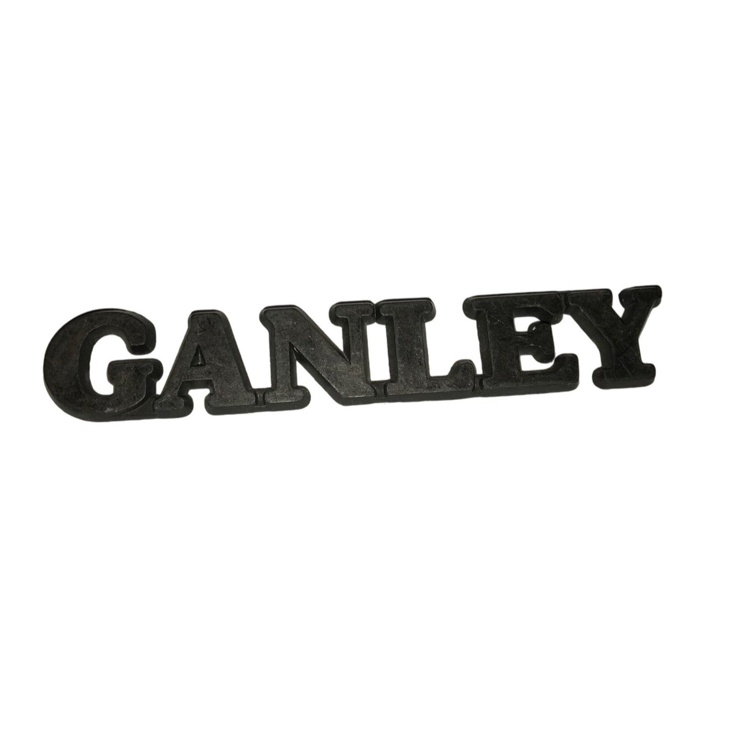 GANLEY Auto Patch or Auto Emblem - Vintage Car Tag