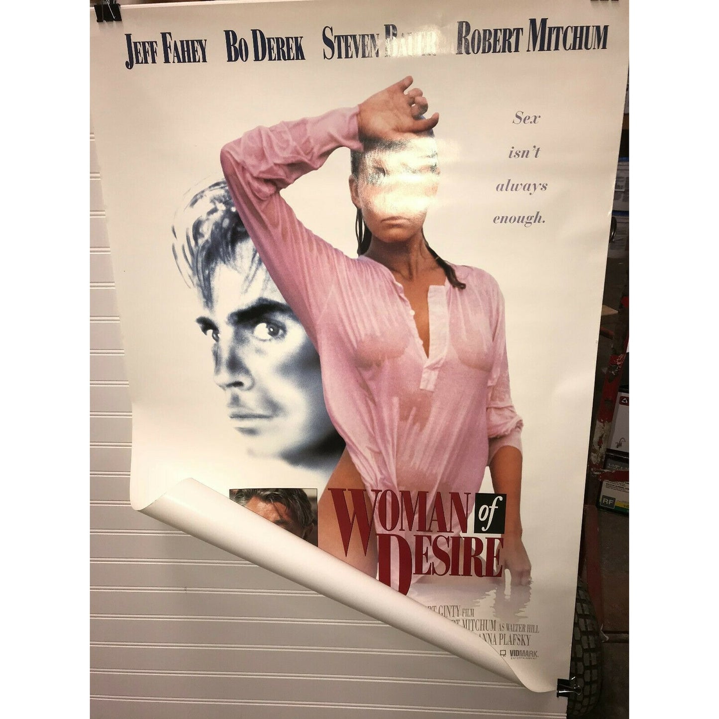 Original BO DEREK Movie Poster WOMAN OF DESIRE 1994 Advertising