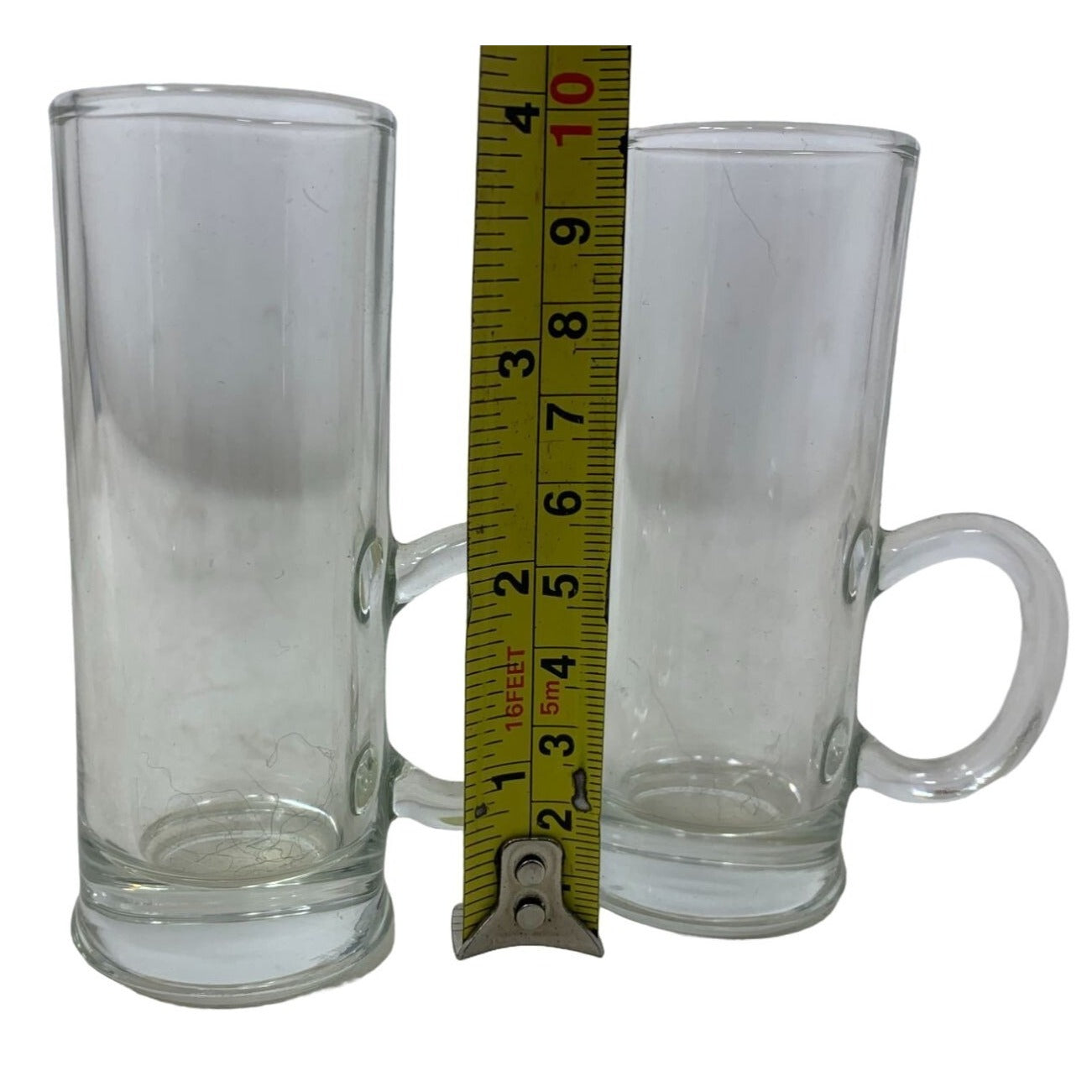 Unique Tall Shot glasses with Low Handles - Mug Double Shooters - Barware - Drinks - Liquor