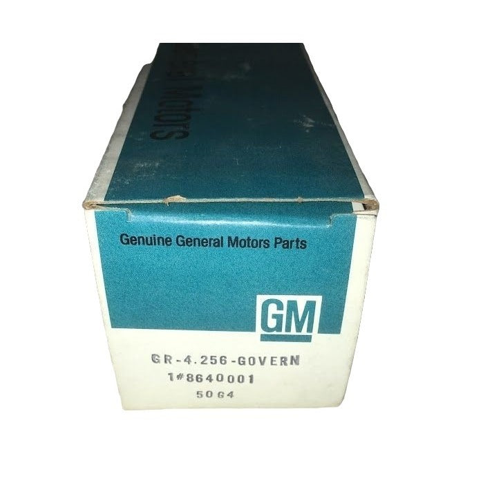 GENUNIE Gm Part GOVERNOR ASSEMBLY Part no. 8640001 - Vintage General Motors OEM Replacement Auto Part - New Old Stock NOS