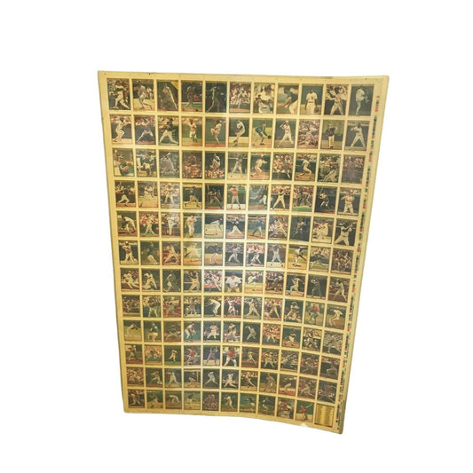 1991 O-PEE-CHEE PREMIER Baseball Cards UNCUT Sheet Mattingly, Ryan