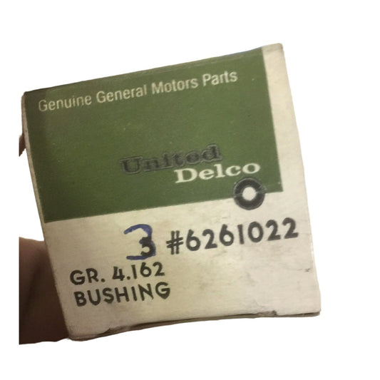 Genuine Delco GM Part BUSHING (3) in 1 orig. Box - #6261022 General Motors OEM New Old Stock