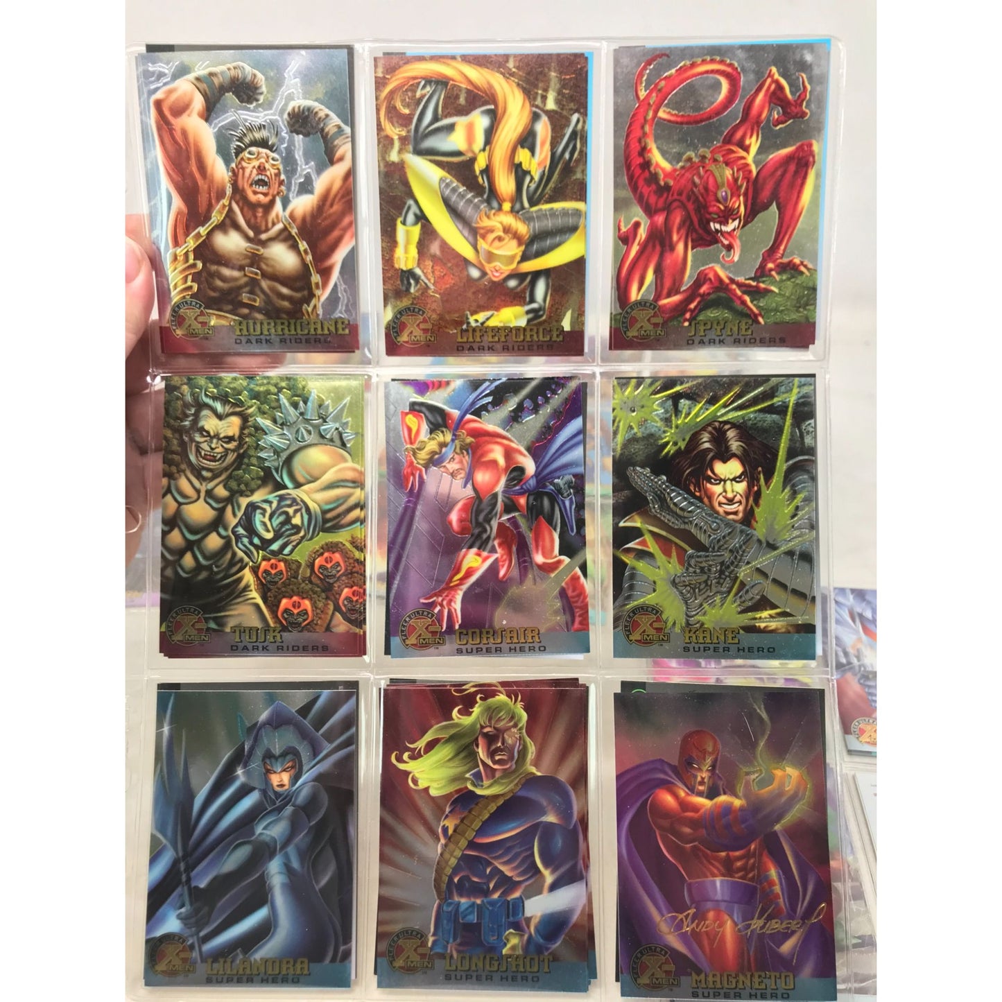 Fleer - ULTRA X-Men Trading Cards (1995) - 70+ Cards and Insert -