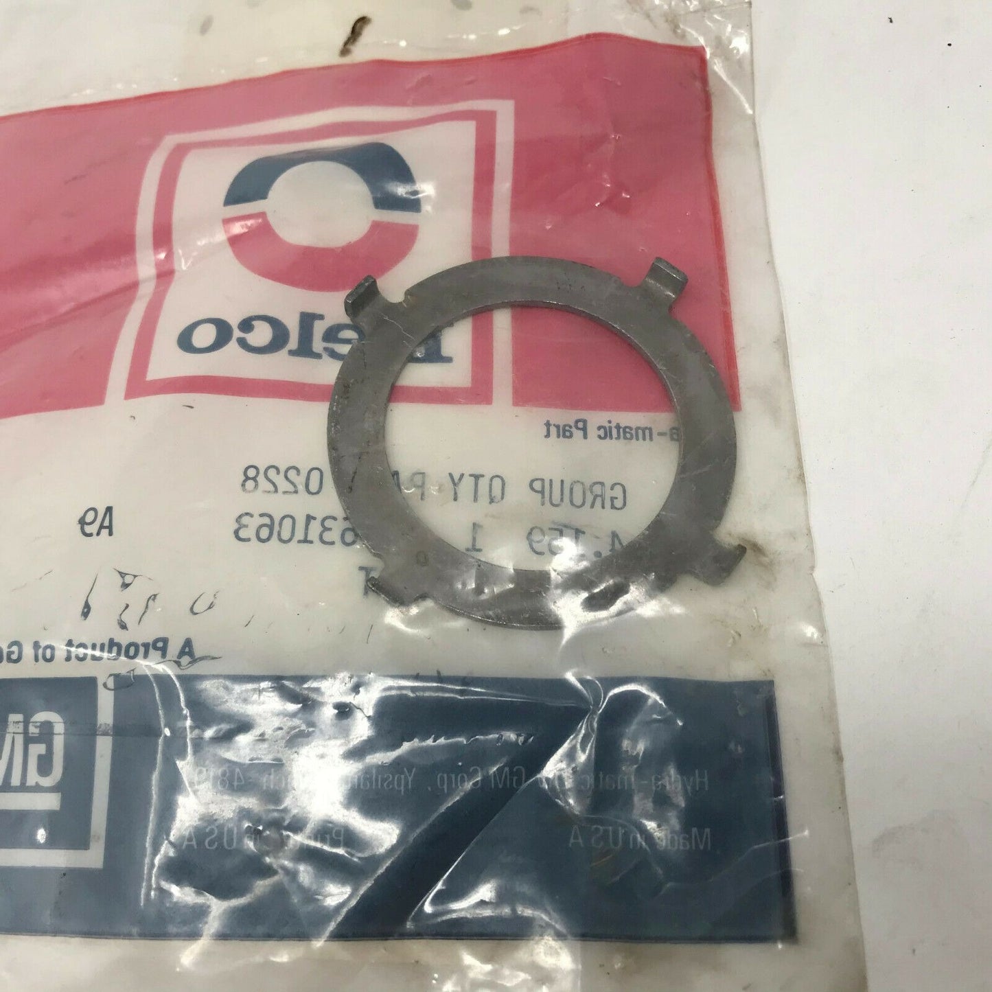 GENUINE GM 8631063 WASHER General Motors OEM PART NOS '82-'84