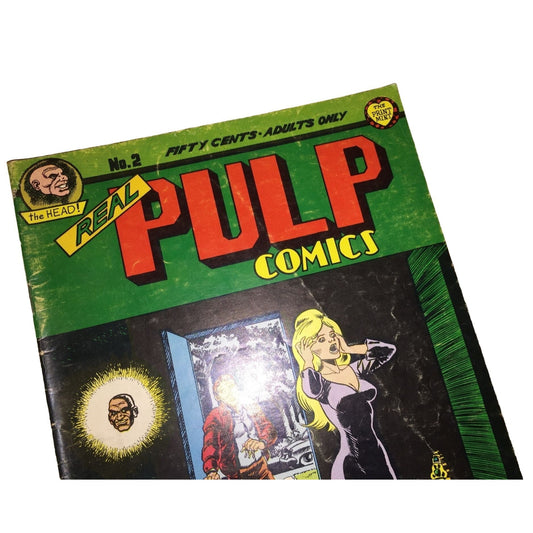 Real PULP COMIC No. 2 Jan. 1973 -  The Print Mint - Underground Comix - Vintage Comic Book