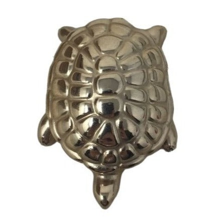 Turtle Shaped Avon CANDID Solid Perfume - Gold Tone Finish