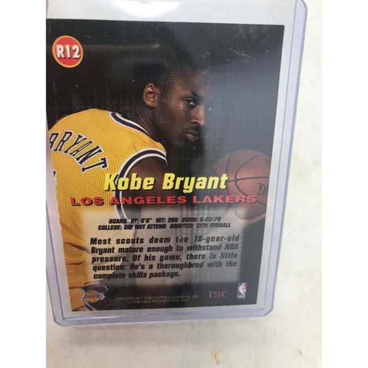 Topps Stadium Magic Kobe Bryant - 1996 - Los Angeles Lakers R12