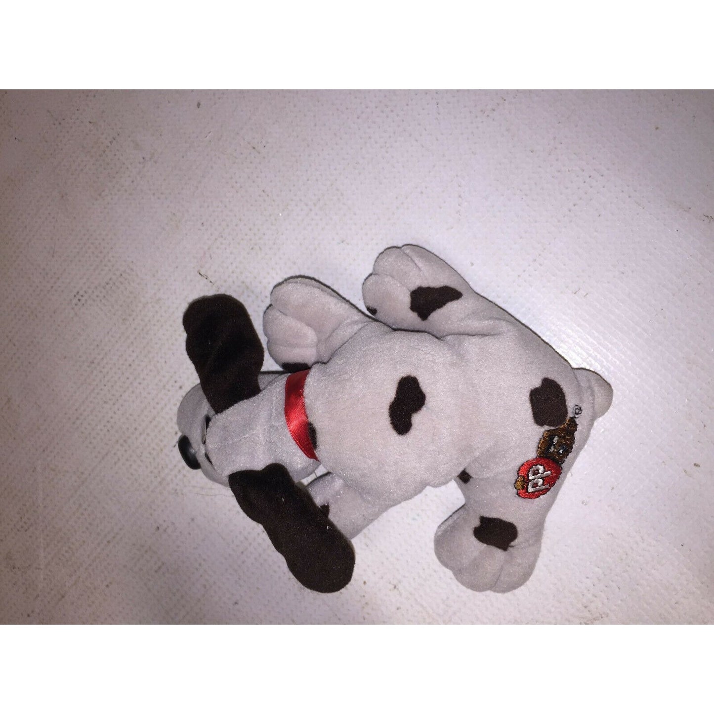 Pair of POUND PUPPIES  1985 Classic 18" Dog & 6" Puppy Plush Spots