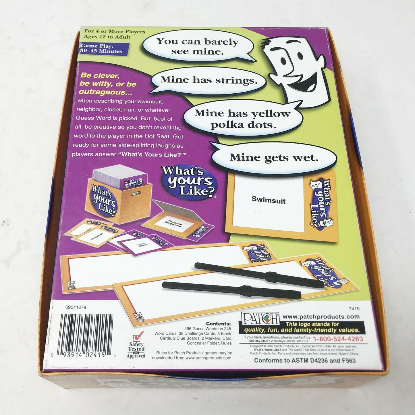 WHAT'S YOURS LIKE? - Family GAME NIGHT & Party Board Card Game