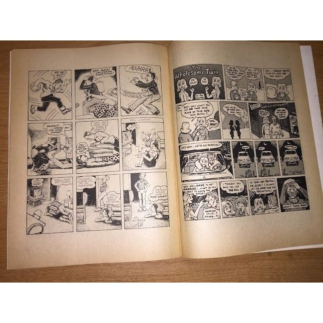 Bijou Funnies - Underground Comic Book - Pro Junior and Honeybunch battle the sinister forces of Mr. Man - Copyright 1970