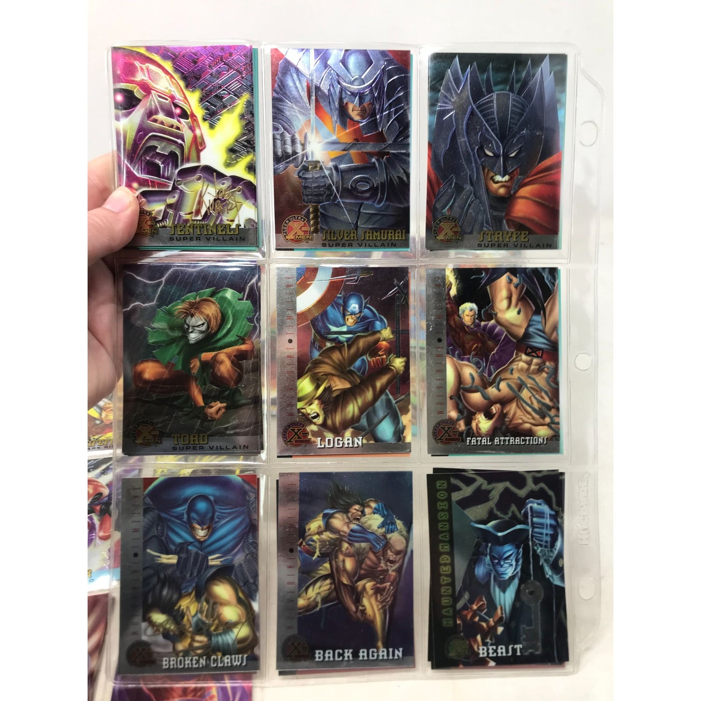 Fleer - ULTRA X-Men Trading Cards (1995) - 70+ Cards and Insert -