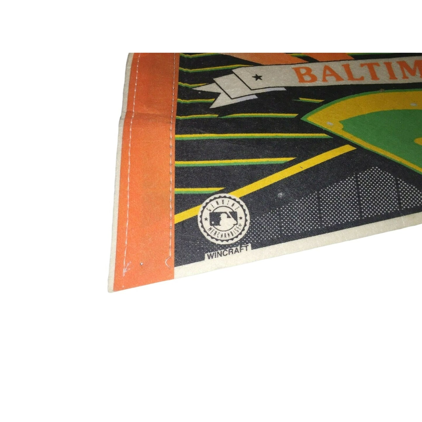 Vintage BALTIMORE ORIOLES Baseball Pennant MLB Souvenir