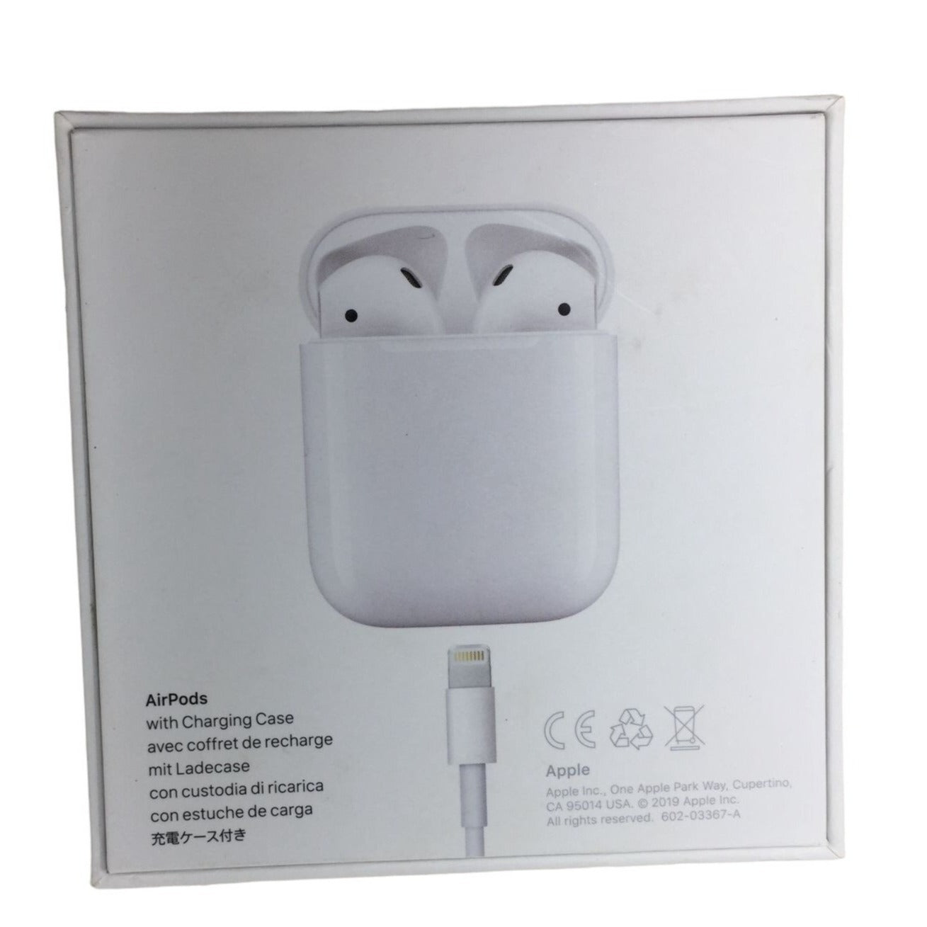 AirPods with Charging Case Item# MV7N2AM/A - Like New