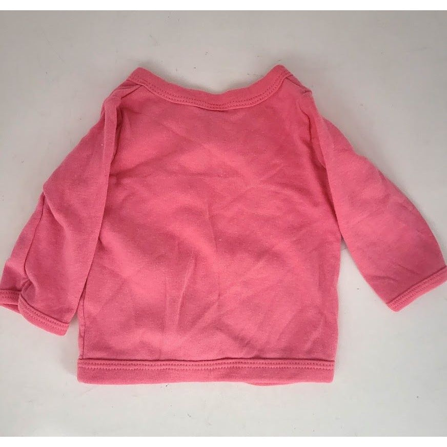 Carters Infant jacket 3 mos - pink with blue bows on pockets