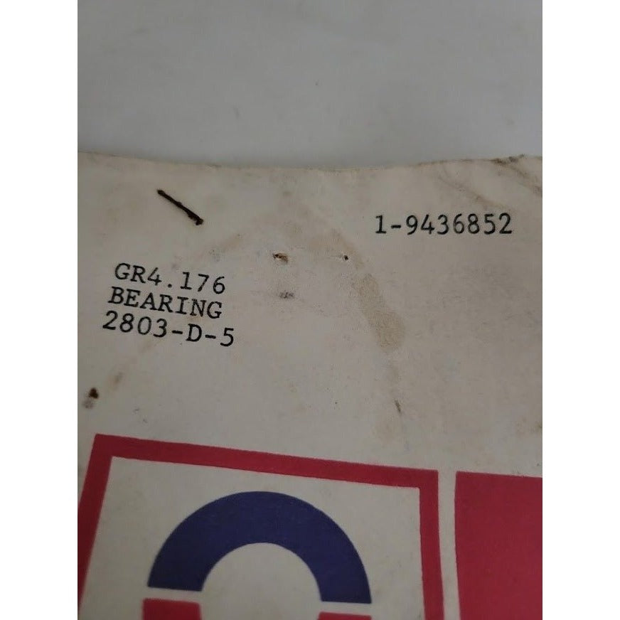 Genuine Delco GM Part - BEARING - No 9436852 - 2803-L-3 - GR 4.176 - new in package - vintage discontinued Auto Parts