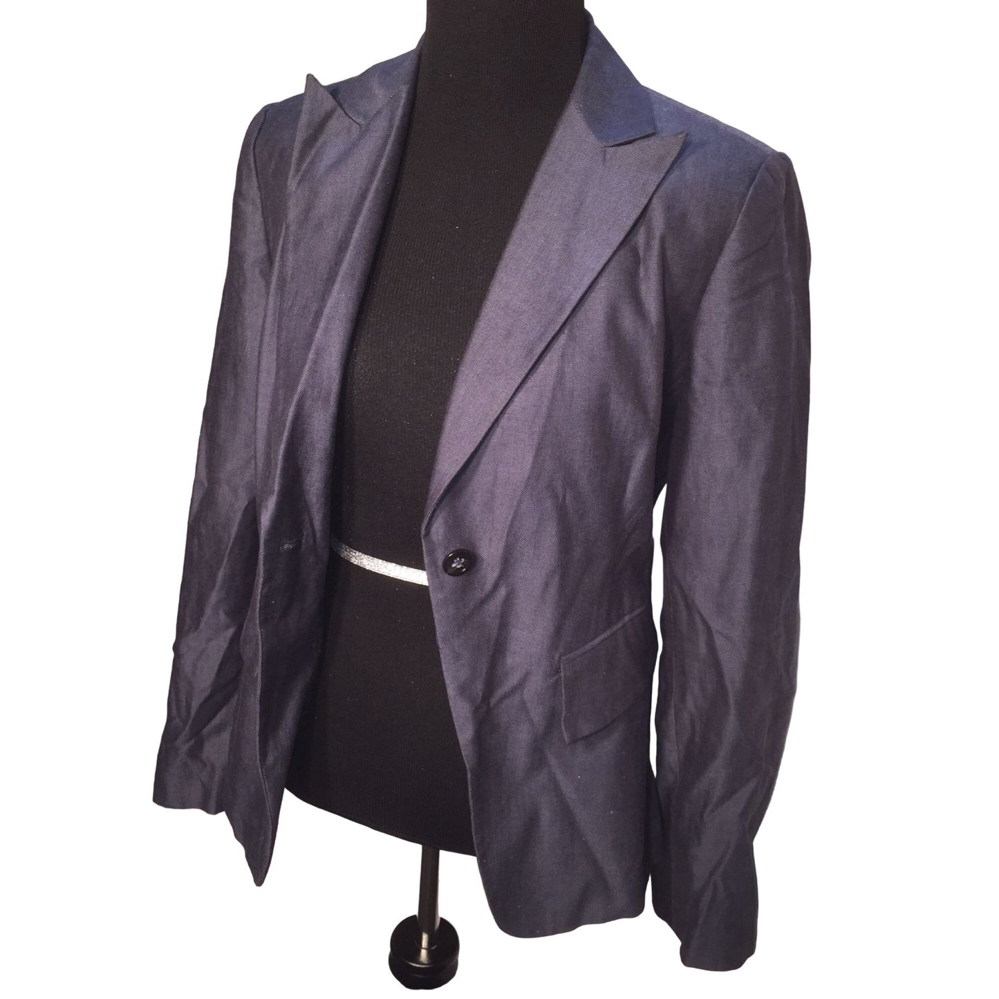 Banana Republic Charcoal Women's Size 4 Blazer - Nice Lines and Style