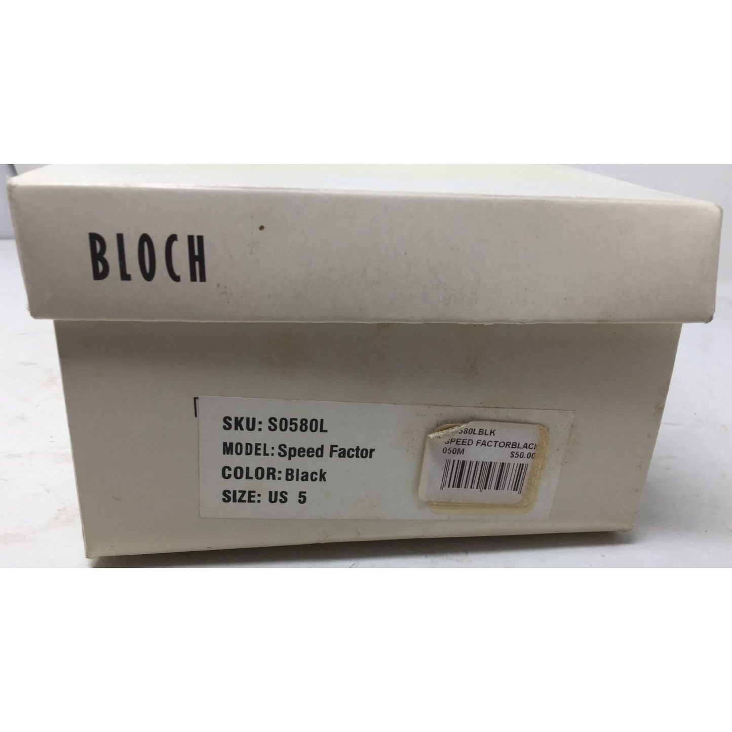 BLOCH Speed Factor Dance Shoe Size 5.0M (050M)