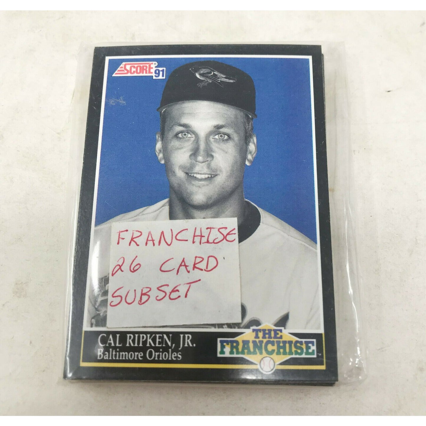 1990-91 SCORE Baseball THE FRANCHISE 26 Card Set Thomas Griffey Jr