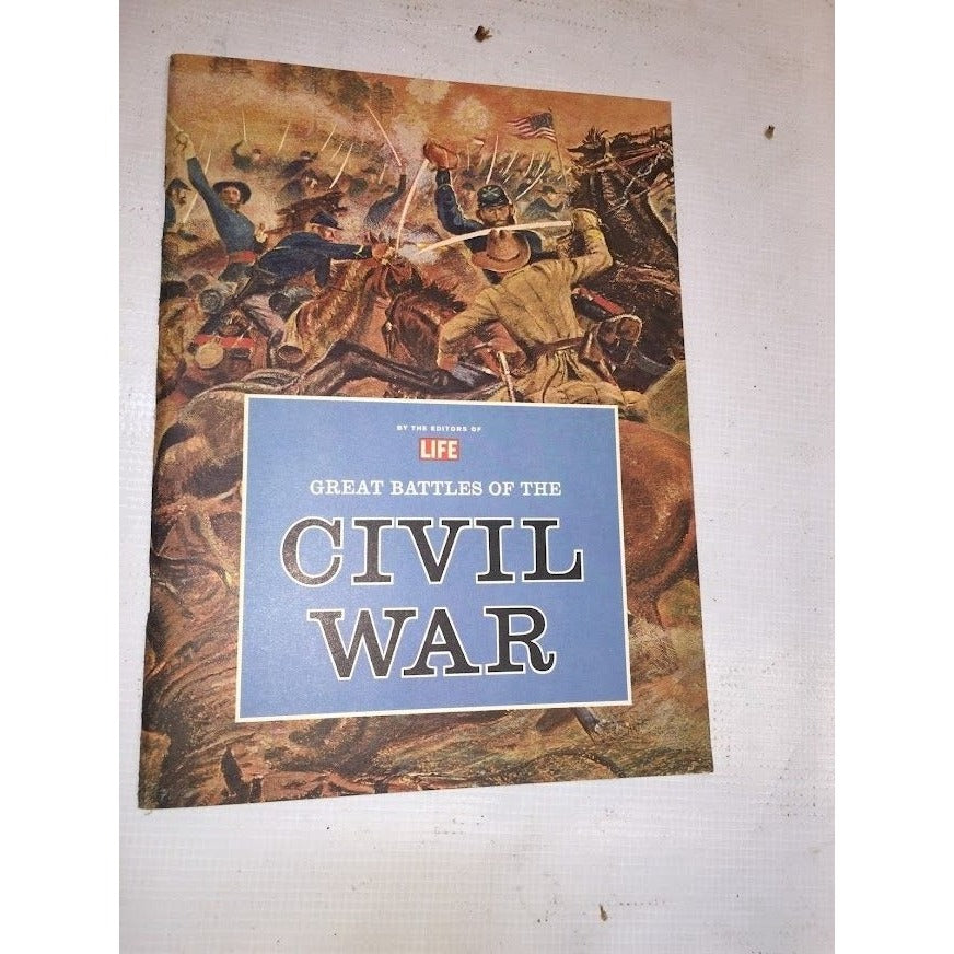 Civil War and Gettysburg Pamphlets / booklets - Battles of the Civil War - Battlefield Map and Story