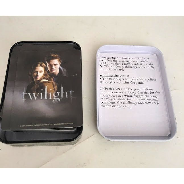 Twilight the Movie Card Game (no Die) in original tin