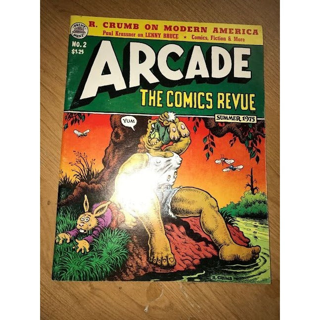 Arcade - The Comics Revue No. 2 1975 - R Crumb - Underground Comic