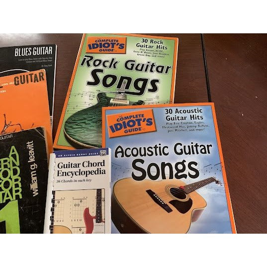 Guitar Song and Instruction Books - Musical Instrument Books - Learn to play the Guitar , Guitar Music