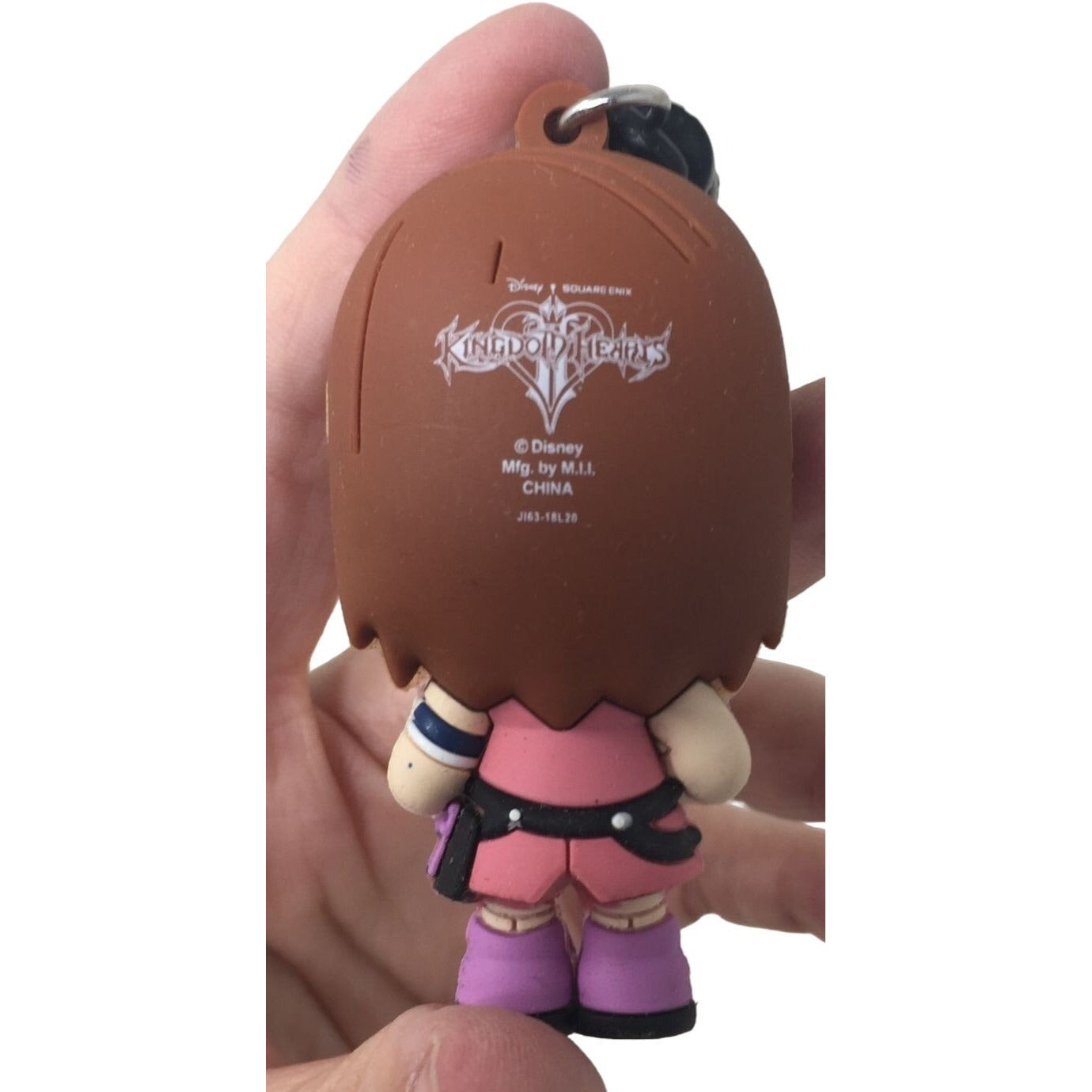 Kairi Disney Kingdom Hearts Girl in Pink Dress Figure Keychain - Square Enix M.I.I. J163-18L20