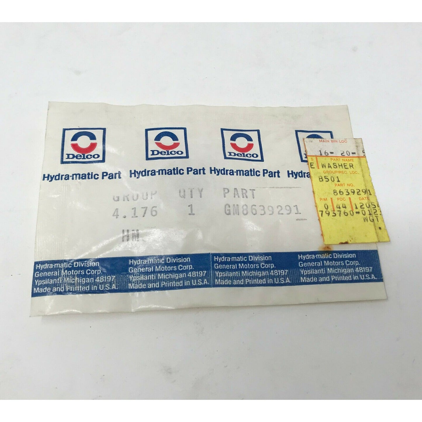 GENUINE GM 8639291 WASHER General Motors OEM PART NOS '82-'85