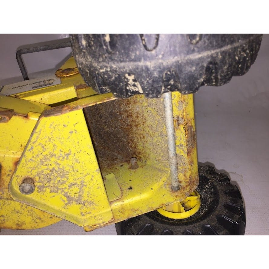 Vintage Tonka Turbo Diesel Loader - some rust and cracked windshield ( see photos) - Diecast Tractor Equipment Toy Collectible