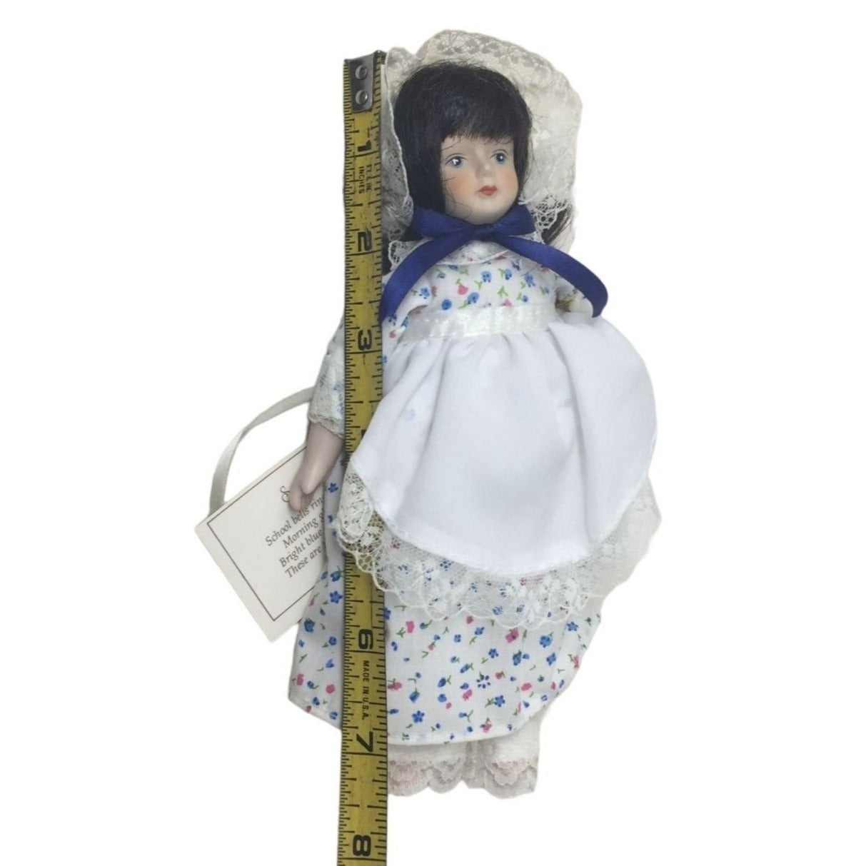 Gorham Doll of the Month September - Prairie Style Porcelain Doll -(1983) Collectible Doll