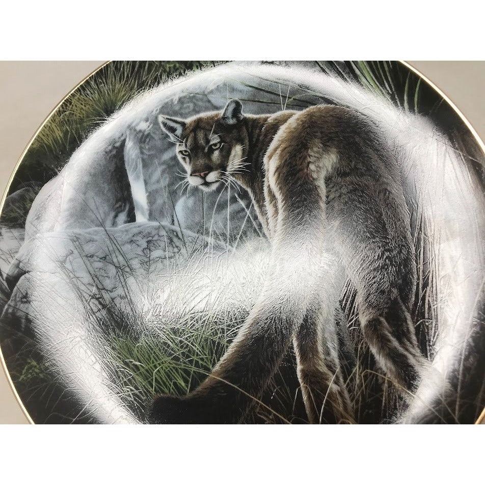 CREEKSIDE - Nature's Quiet Moments Plate Collection Ron Parker Art collector plate 1988