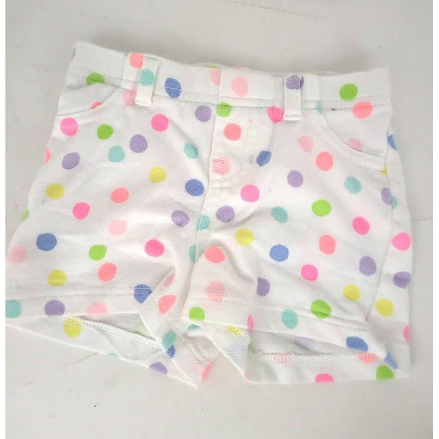 Baby Polka Dot Shorts 3-6M