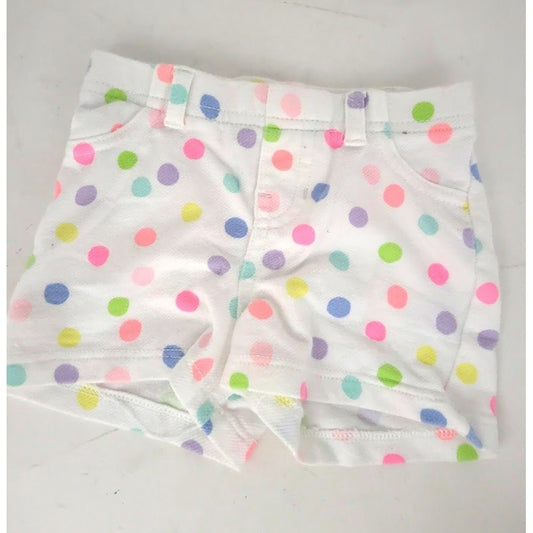 Baby Polka Dot Shorts 3-6M