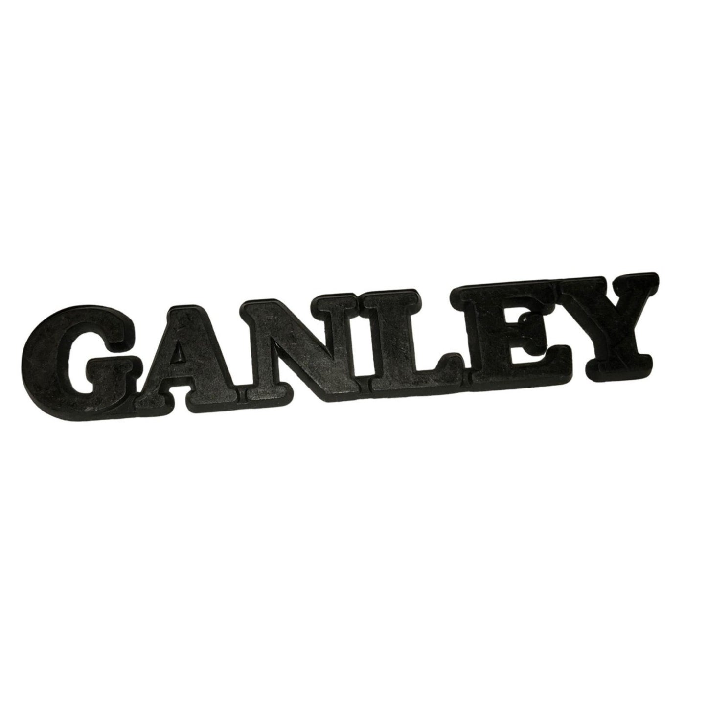 GANLEY Auto Patch or Auto Emblem - Vintage Car Tag