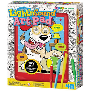 4M Light N Sound Art Pad-Arts & Crafts for 4+