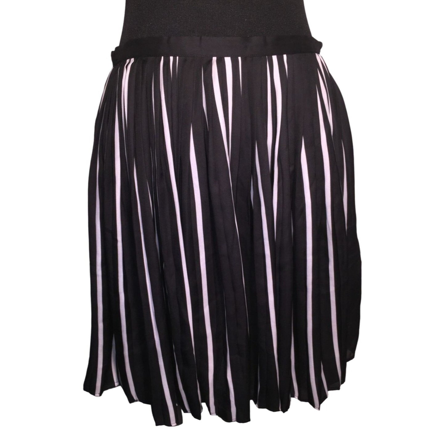 BEDO Femme Black and white stripe skirt - womens size medium