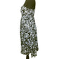 CHARLOTTE RUSSE Black and White (Cream) Floral Print Cocktail Dress Size Medium Charlotte Russe
