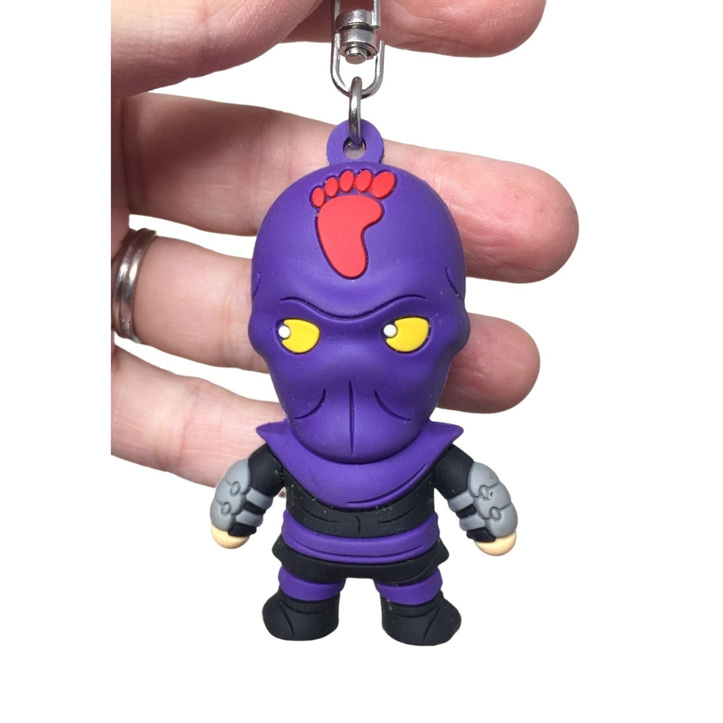 Foot Ninja Keychain - Teenange Mutant Ninja Turtles Villan TMNT 2016 Viacom Intl.